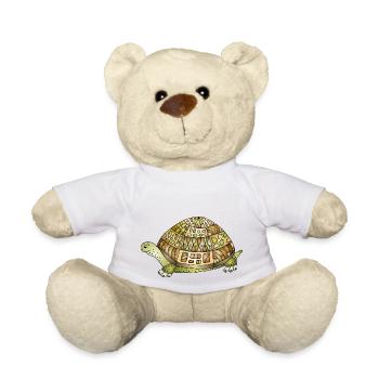 Tortue - Nounours - blanc - Devant