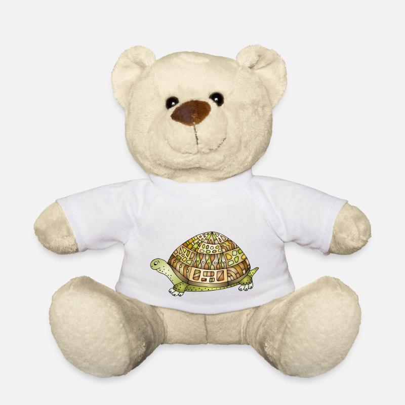 Tortue - Nounours - blanc