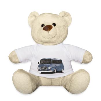 Barkas B1000 // Illustration - Teddy - Weiß - Vorne