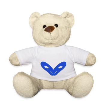 Le secret du bleu - Nounours - blanc - Devant