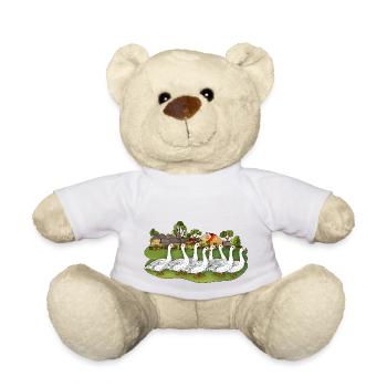 Oies - Nounours - blanc - Devant