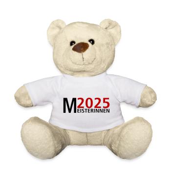 Meisterin 2025 Meisterinnen - Teddy - Weiß - Vorne