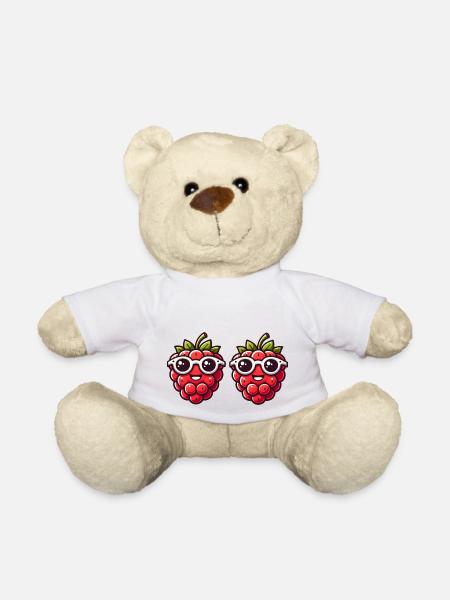Himbeere Comic - Teddy - Weiß
