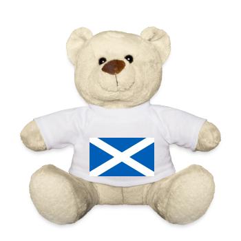 Scotland - Teddy Bear - white - Front