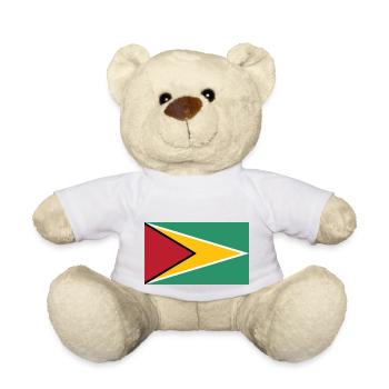 Guyana - Nounours - blanc - Devant