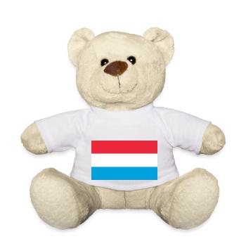 Luxembourg - Nounours - blanc - Devant