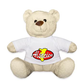 Alsacien Héros - Nounours - blanc - Devant