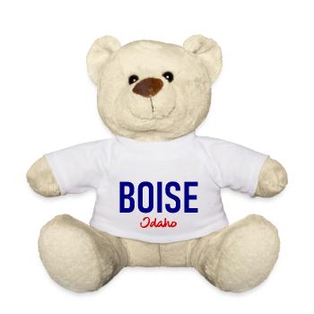 Boise, Idaho, États-Unis, États-Unis d’Amérique - Amérique - Nounours - blanc - Devant