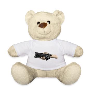 Hands - Teddy Bear - white - Front