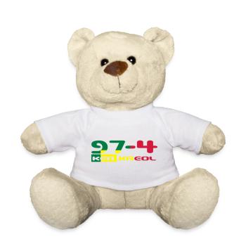 Design 974 Ker Kreol - La Réunion - Rastafari - Teddy - Weiß - Vorne