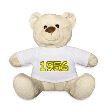 1956 - Teddy Bear - white - Front