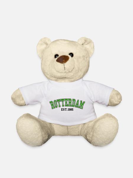 Rotterdam Est.1985 - Teddy Bear - white