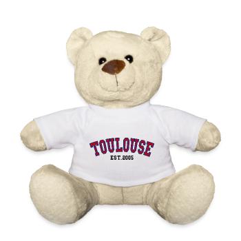 Toulouse Est. 2005 - Nounours - blanc - Devant