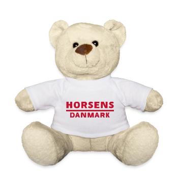 Horsens Dänemark Stadt Motiv - Teddy - Weiß - Vorne