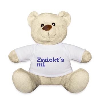 Zwickt's mi - Austropop - Teddy - Weiß - Vorne