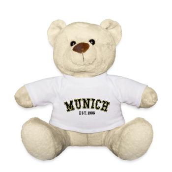 Munich fondée en 1986 - Nounours - blanc - Devant