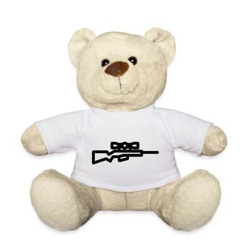 sniper - Nounours - blanc - Devant