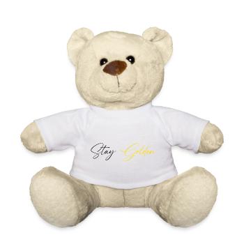 Stay_Golden - Teddy Bear - white - Front