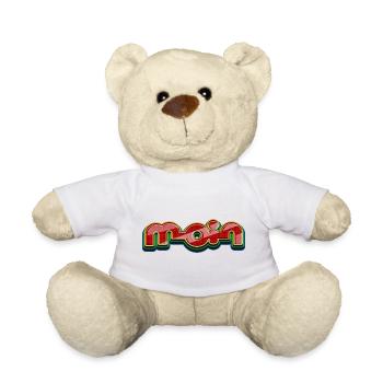 Hello - Teddy Bear - white - Front