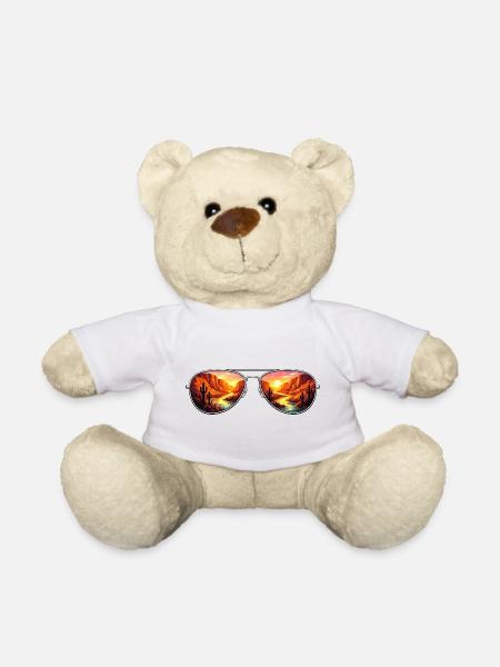 Desert Canyon Sunset Aviator - Teddy - Weiß