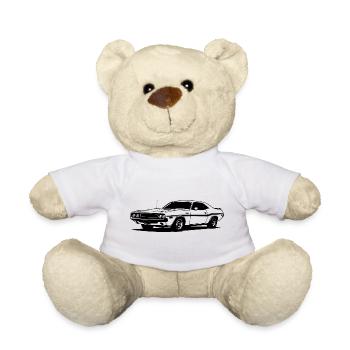 American Muscle Car - Teddy - Weiß - Vorne