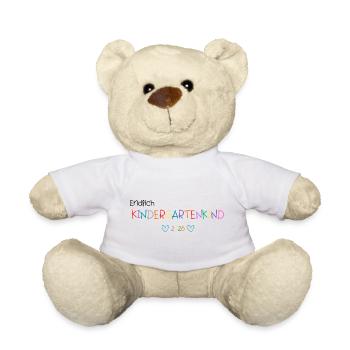 KINDERGARTENKIND 2026 - Teddy - Weiß - Vorne