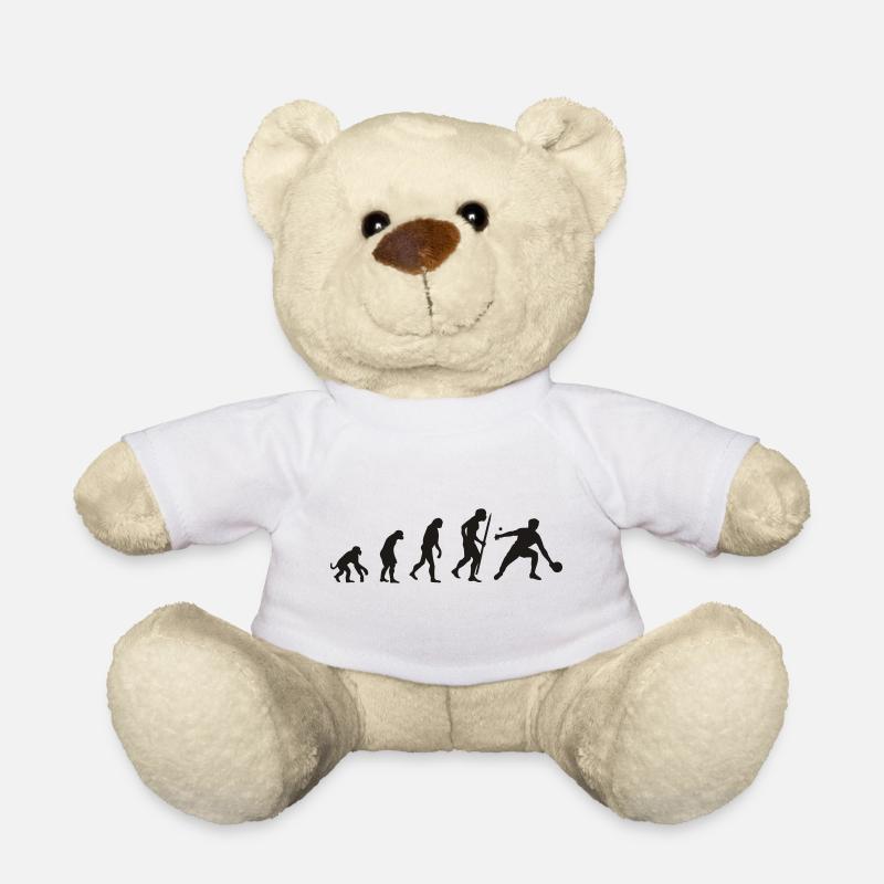 Evolution de ping-pong / tennis de table - Nounours - blanc
