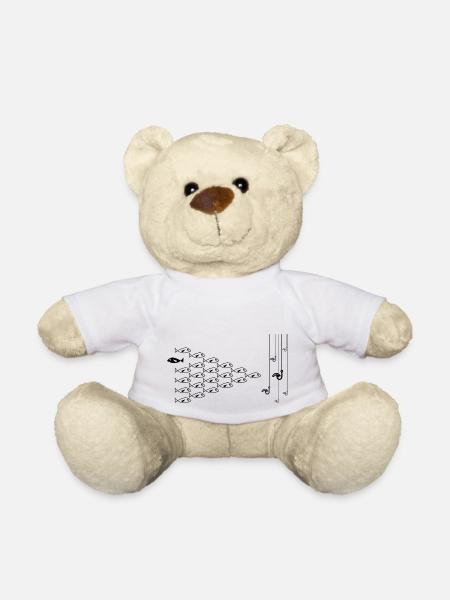Gegen den Strom - Teddy - Weiß