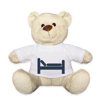 bett bed schlafen schlafzimmer sleeping room17 - Teddy - Weiß - Vorne