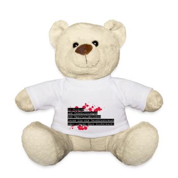 anti-nazi-shirt exit-shirt - Teddy - Weiß - Vorne