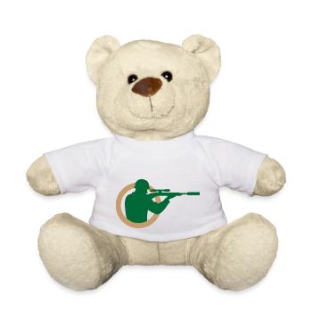 Un tireur d élite - Nounours - blanc - Devant