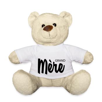 Grand mère - Nounours - blanc - Devant