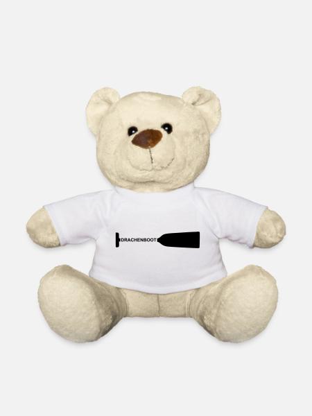 Drachenboot Paddel Drachenbootsport 1c - Teddy - Weiß