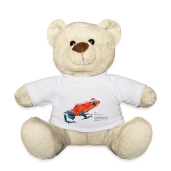 fig5_polygonpfeilgiftfrosch - Teddy - Weiß - Vorne