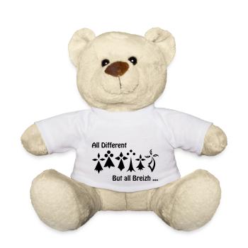 All Breizh but all different - Nounours - blanc - Devant