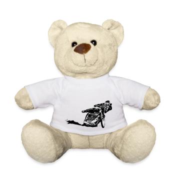 Speedway Driver - Teddy - Weiß - Vorne