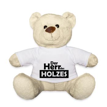 der herr des holzes - Teddy - Weiß - Vorne