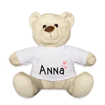 Name - Anna - Teddy - Weiß - Vorne