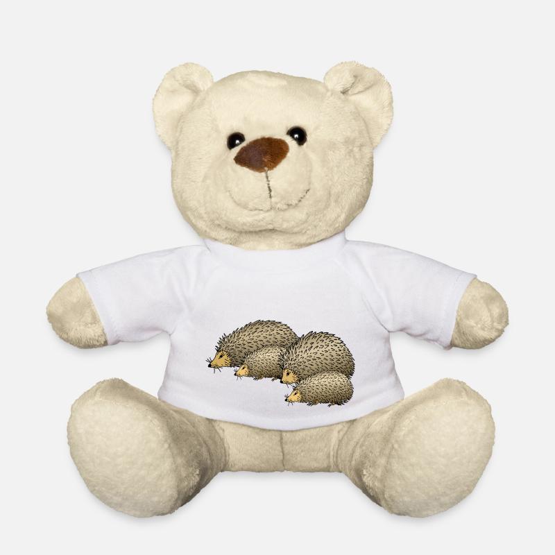 Igel - Teddy - Weiß