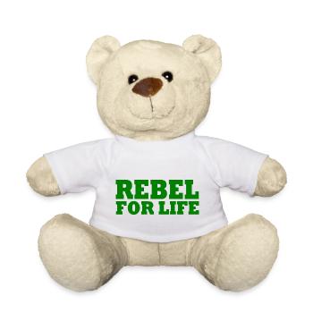 Rebelle pour la vie - Nounours - blanc - Devant