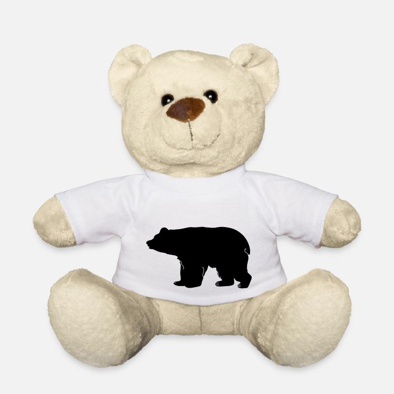 Bärenfigur - Teddy - Weiß