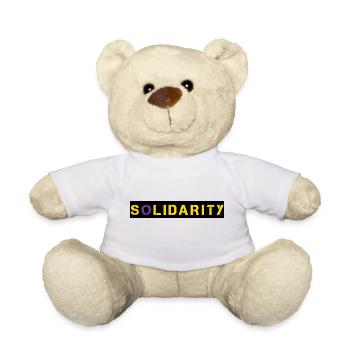 intersex Solidarity - Teddy Bear - white - Front