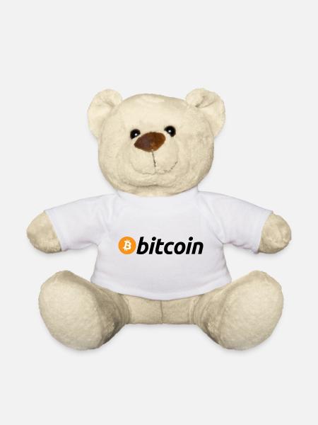 BITCOIN LOGO - Teddy - Weiß