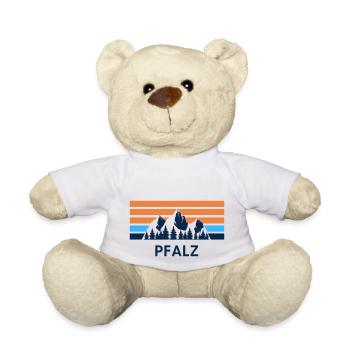 Regenbogen Landschaft - Teddy - Weiß - Vorne
