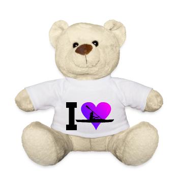 Kayak Kayak Canoë Kayak Femmes Hommes - Nounours - blanc - Devant