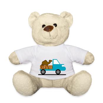 Camion - Nounours - blanc - Devant