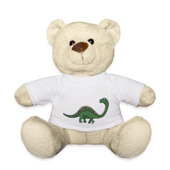 Dino 5 - Nounours - blanc - Devant