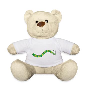 chenille - Nounours - blanc - Devant
