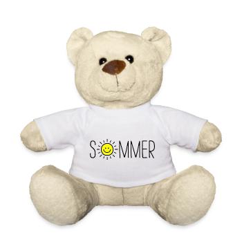 Sommer mit der Sonne - Teddy - Weiß - Vorne