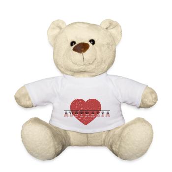 J’adore l’Australie - Nounours - blanc - Devant
